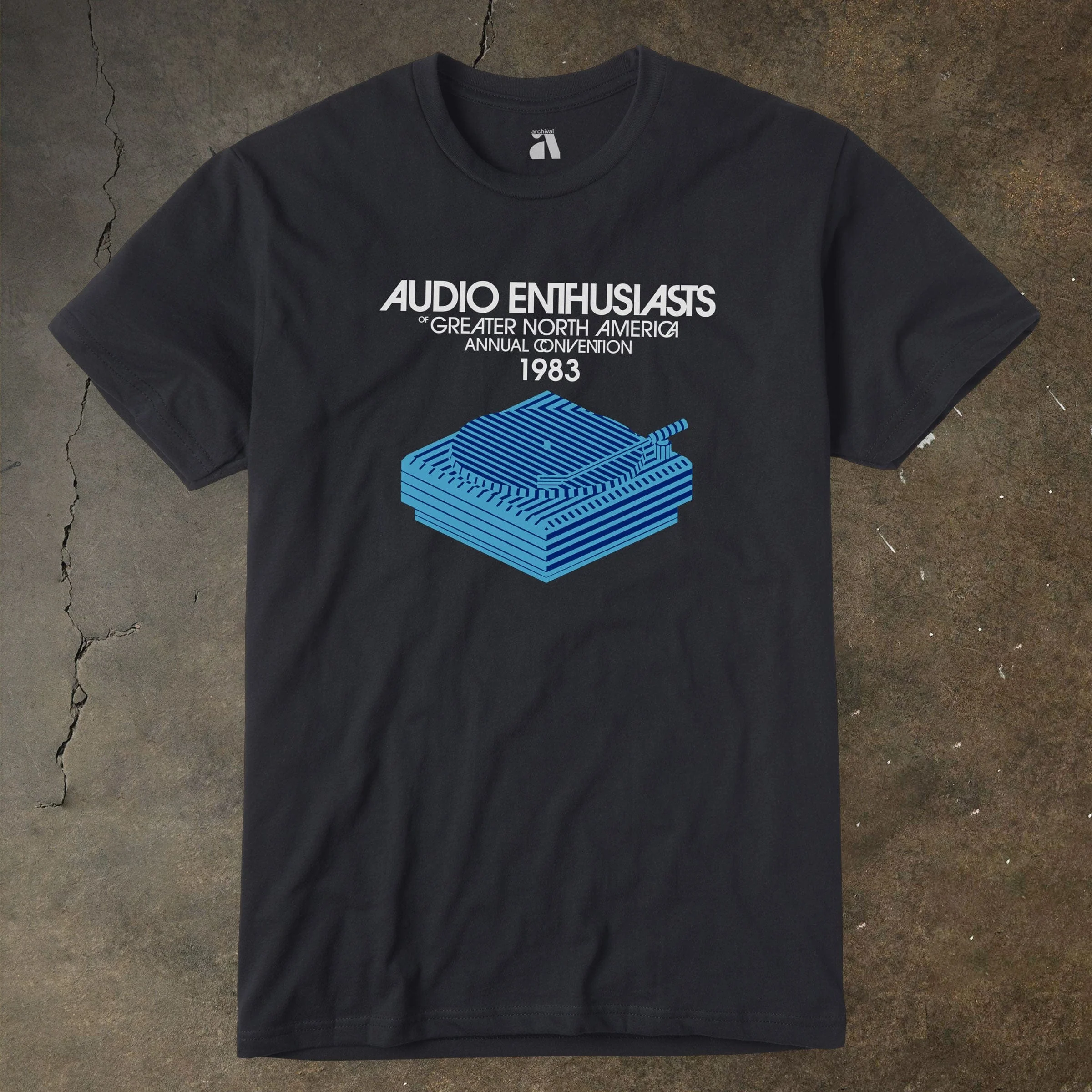 Audio Enthusiasts of Greater North America: 1983 Convention T-Shirt - Image 3