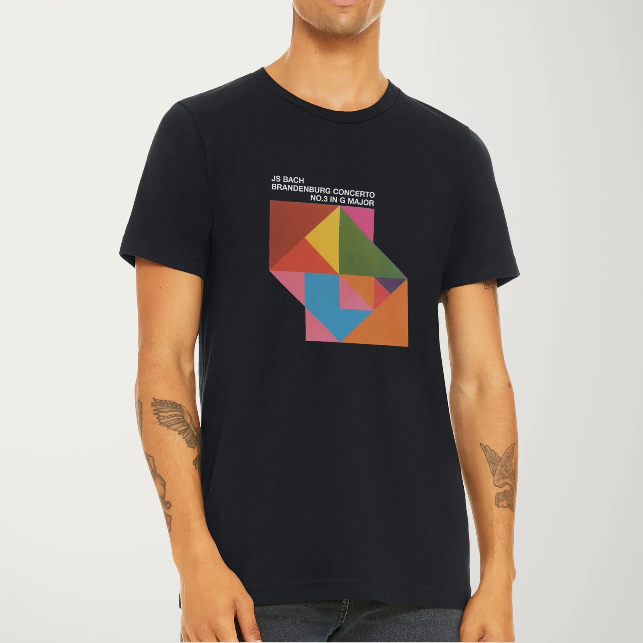 Bach: Brandenburg Concerto No. 3 T-Shirt - Image 3