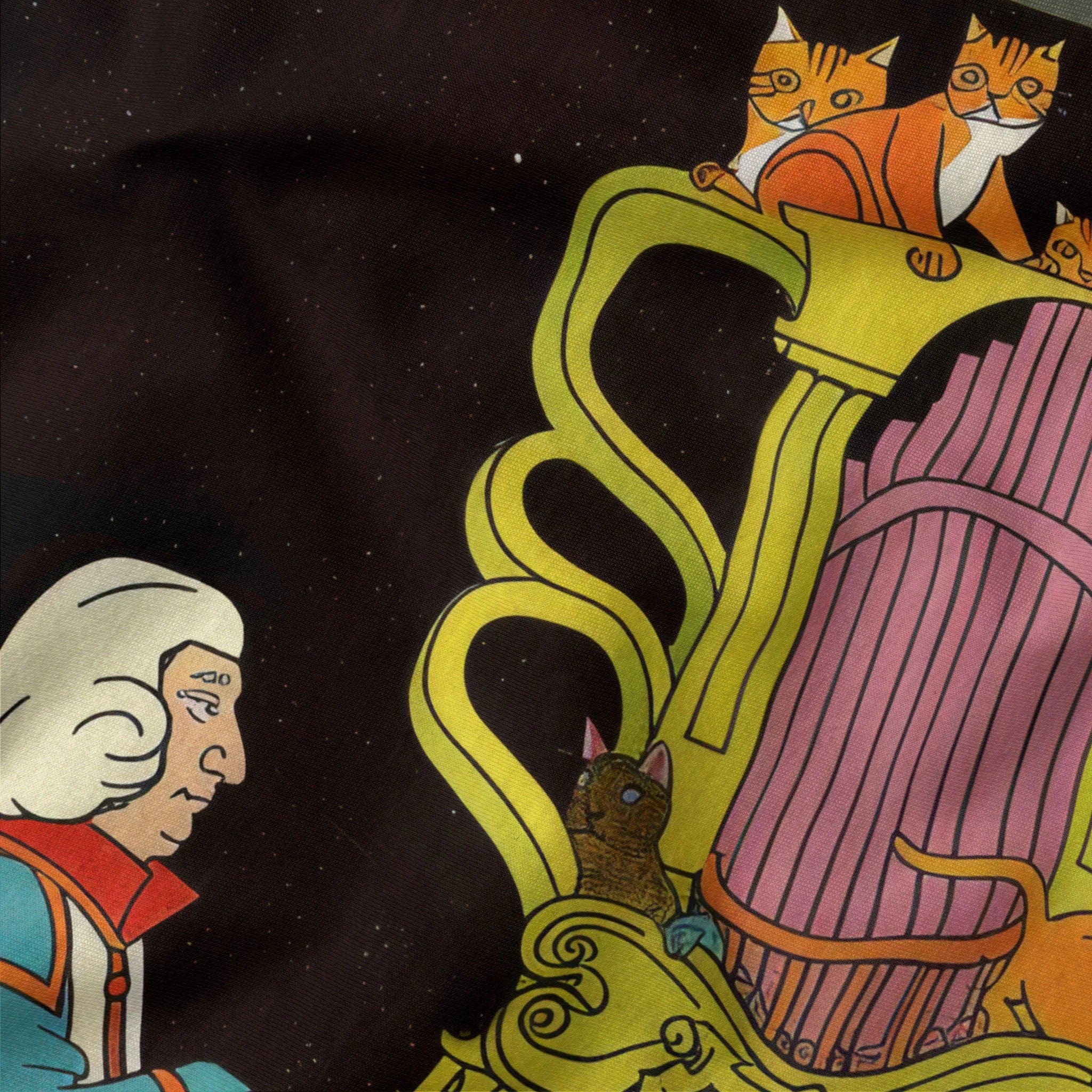 Bach: Organ Cats T-Shirt - Image 26