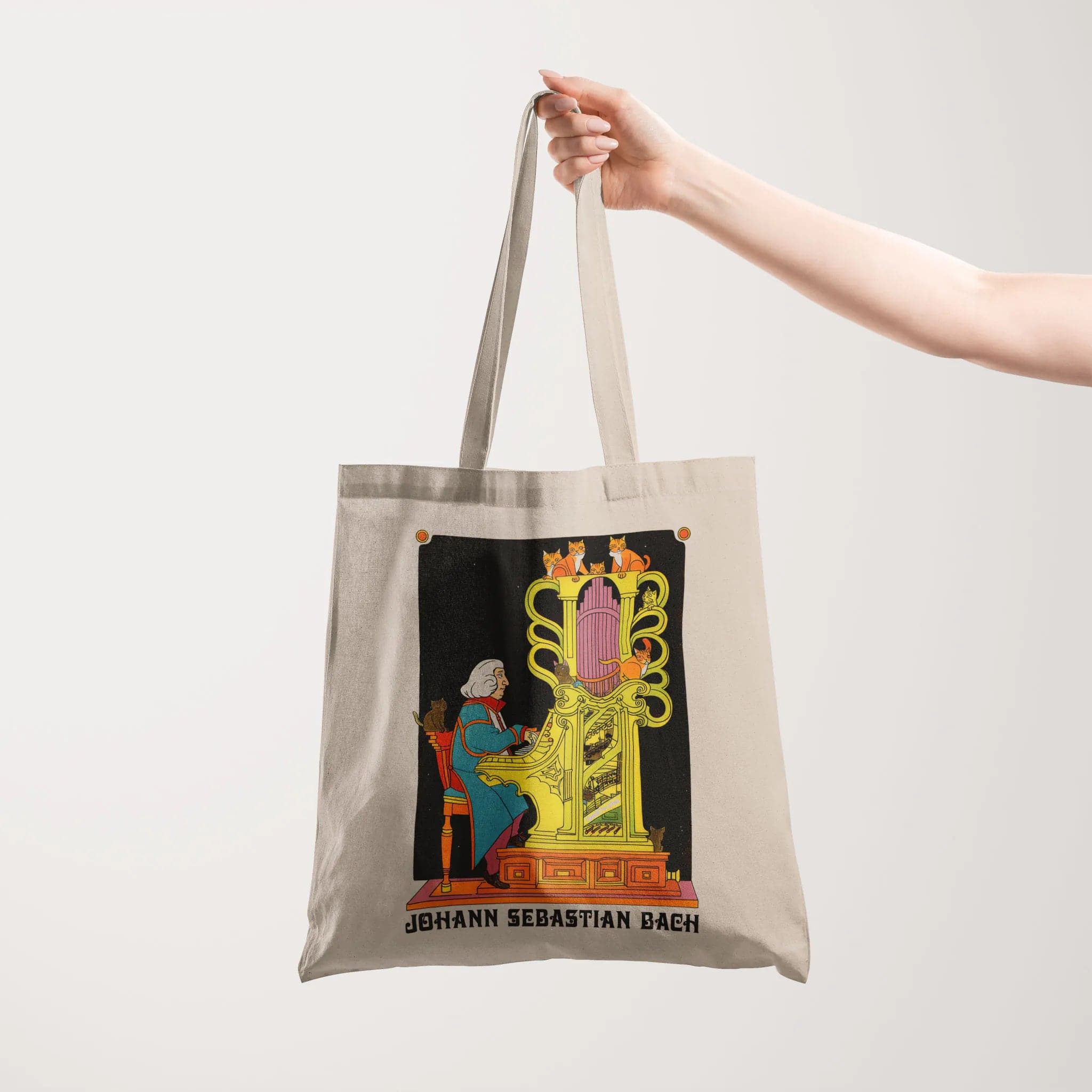 Bach: Organ Cats Tote - Image 3