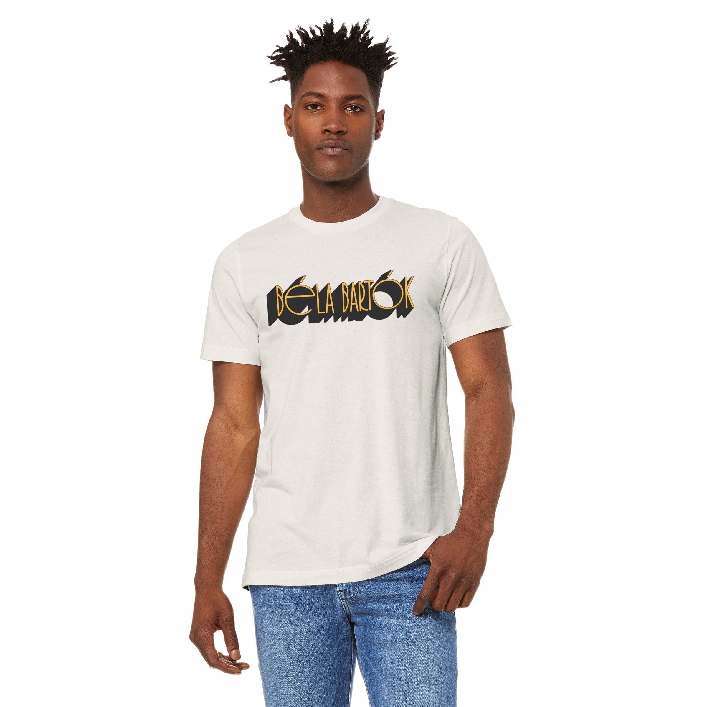 Béla Bartók: Wordmark T-Shirt - Image 2