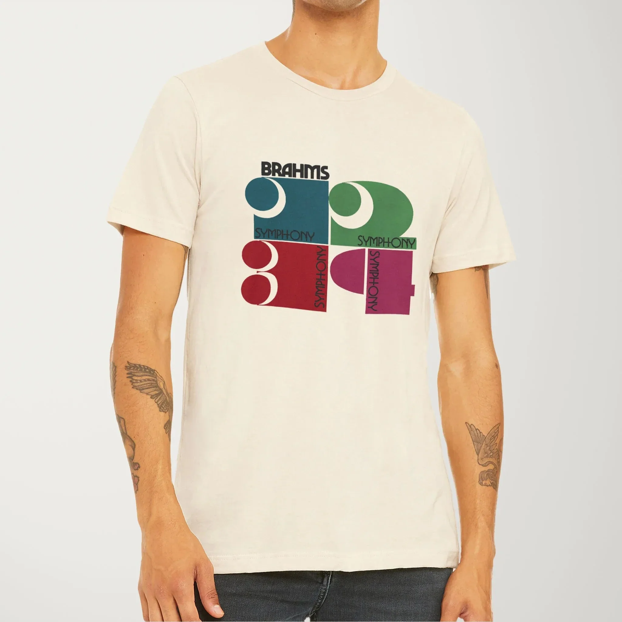Brahms: Four Symphonies T-Shirt - Image 3