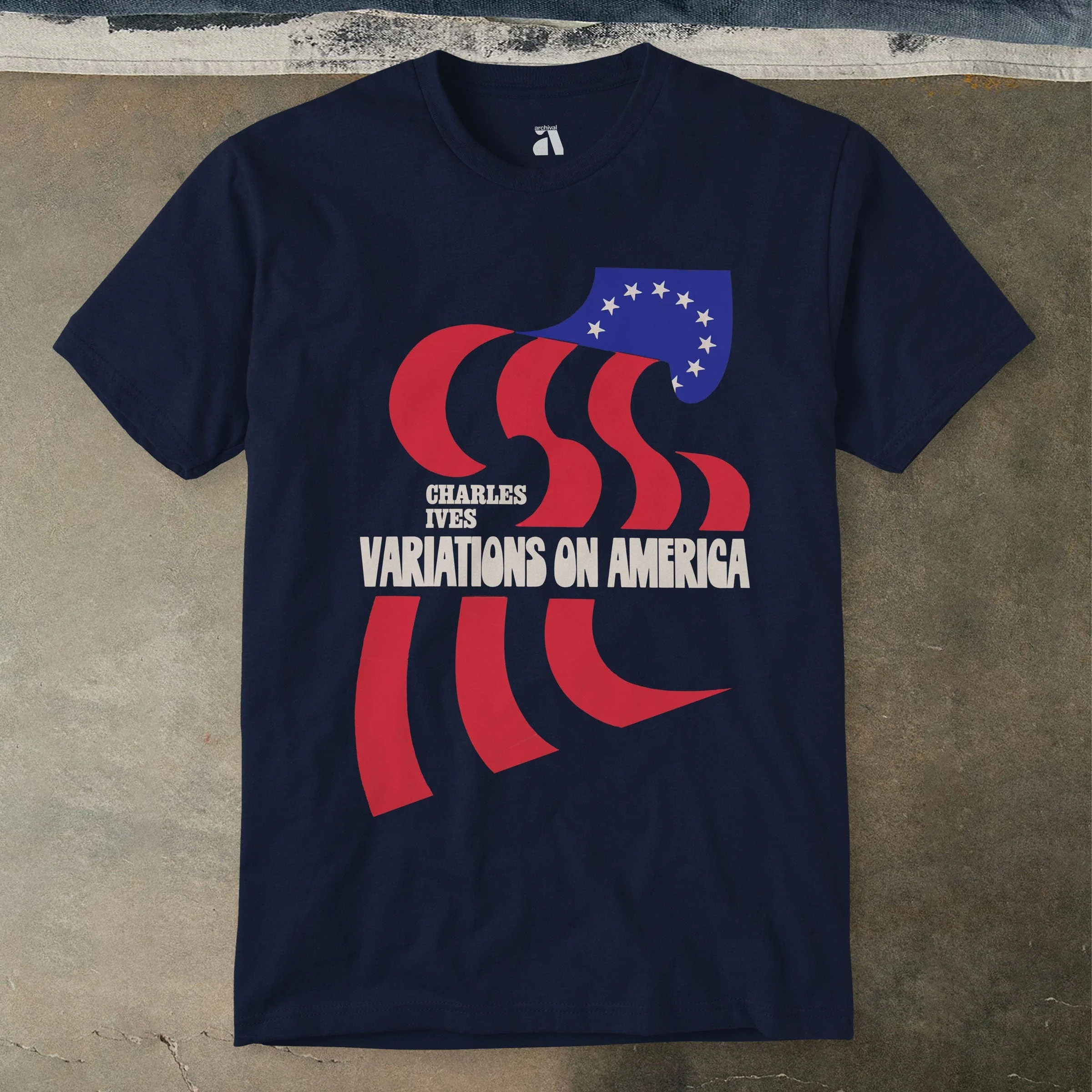 Charles Ives: Variations on "America" T-Shirt - Image 7