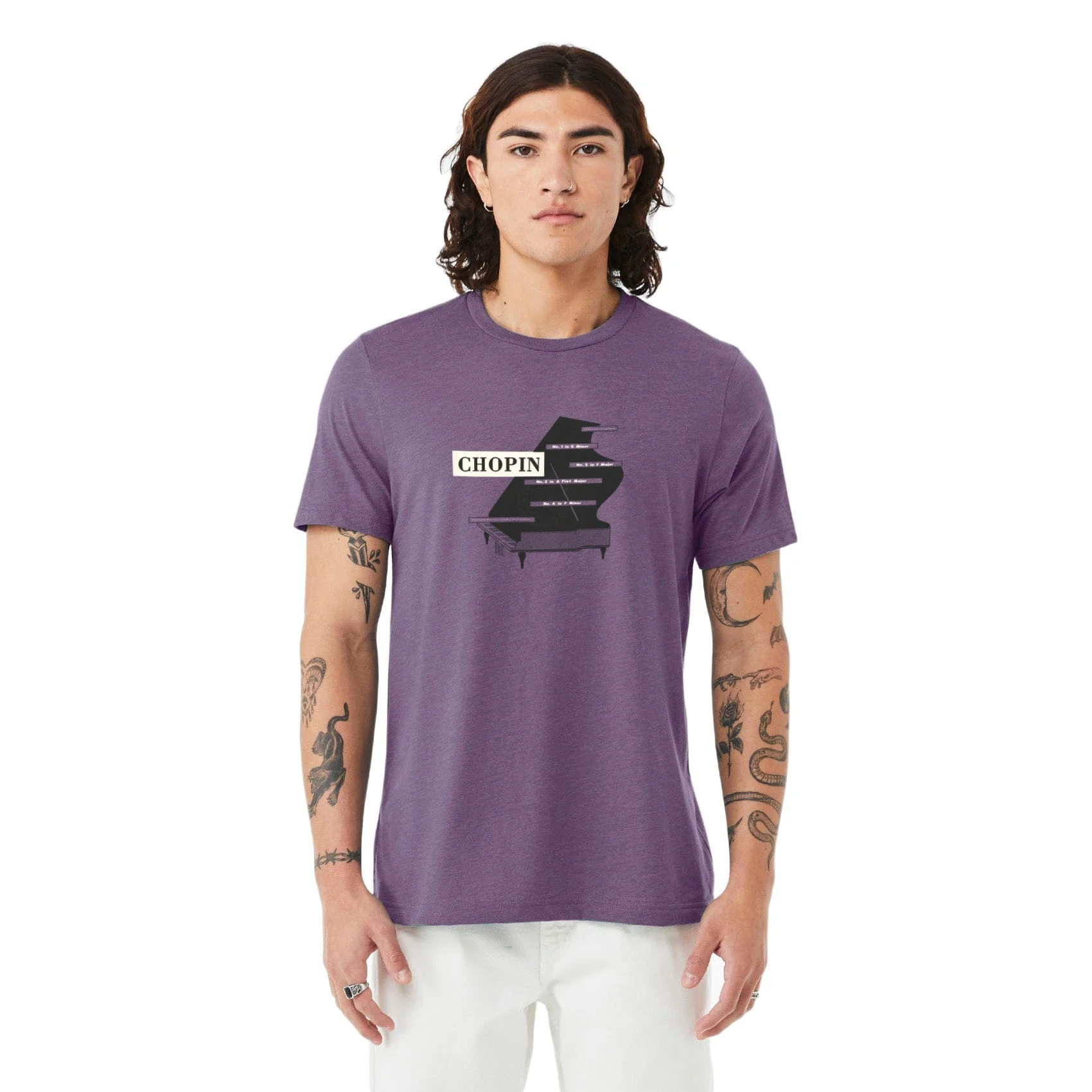 Chopin: Piano Ballades T-Shirt - Image 4