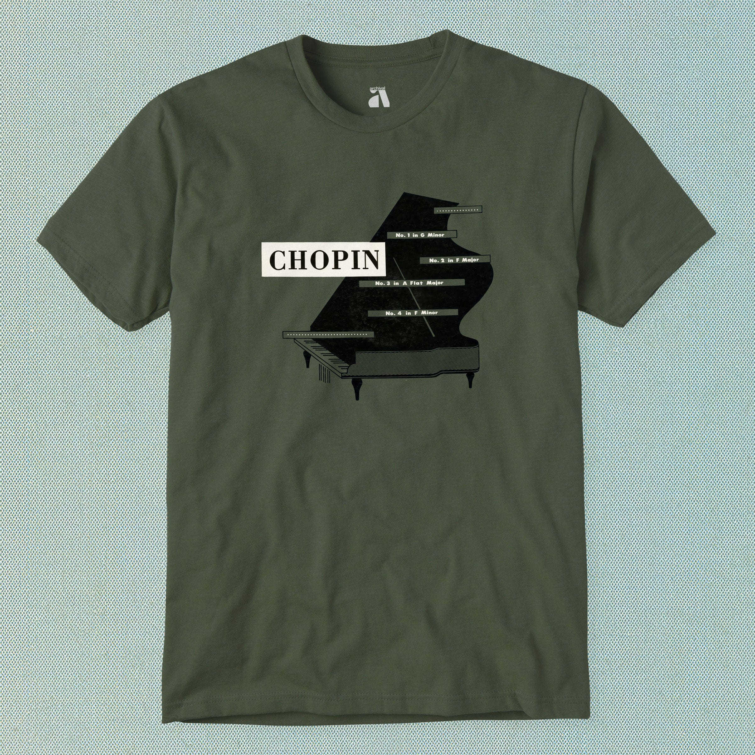 Chopin: Piano Ballades T-Shirt - Image 7