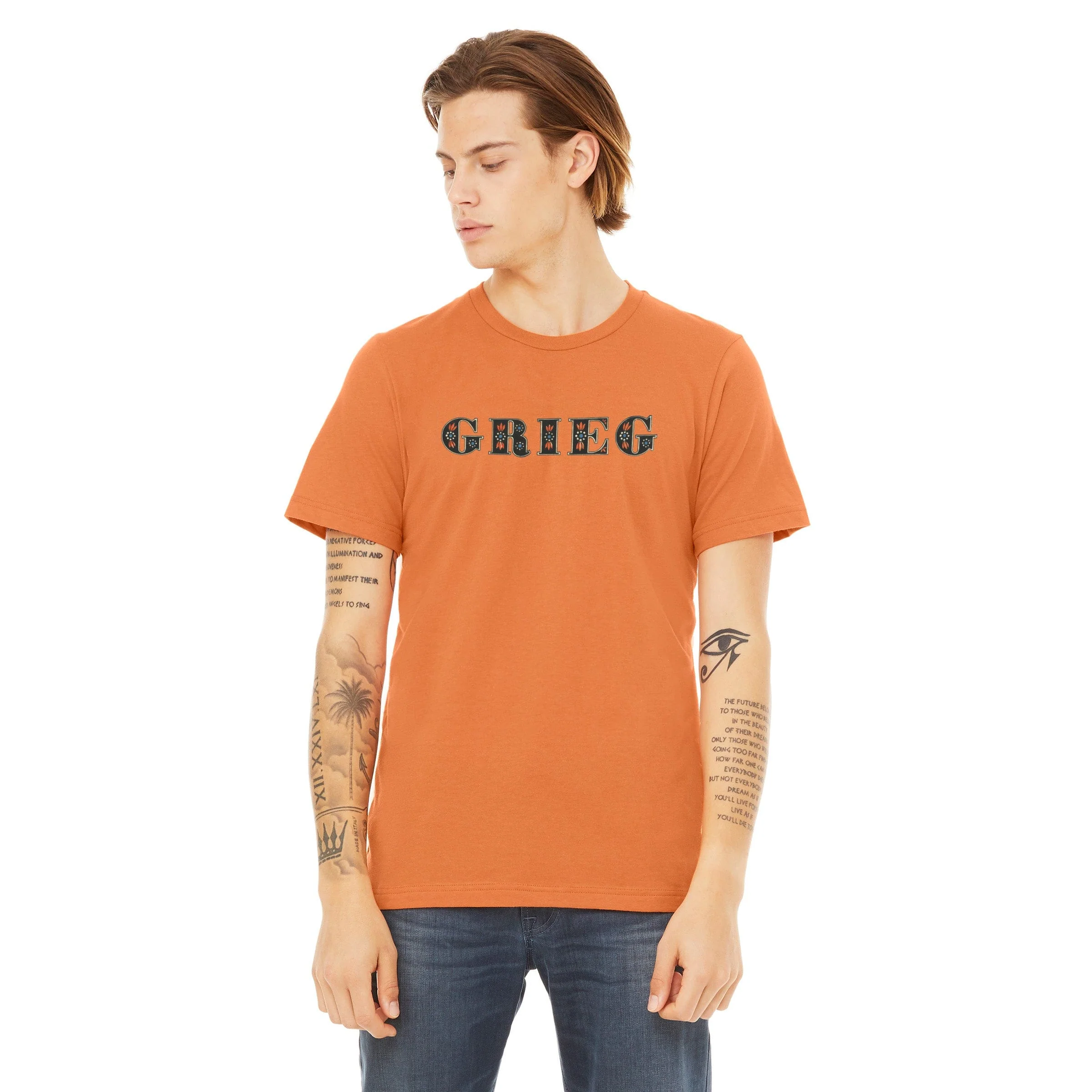 Edvard Grieg: Wordmark T-Shirt - Image 4