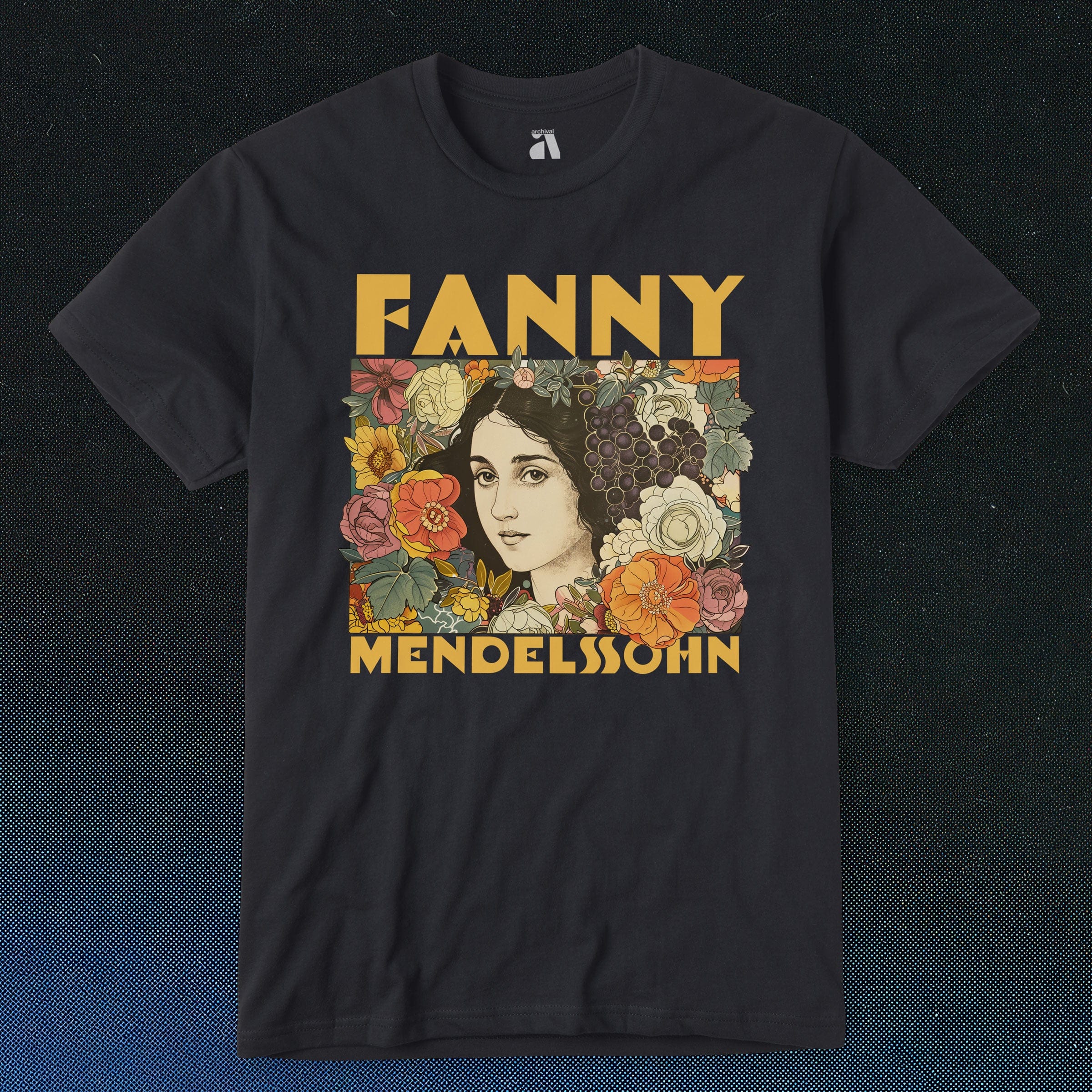 Fanny Mendelssohn: Illustrated T-Shirt - Image 3