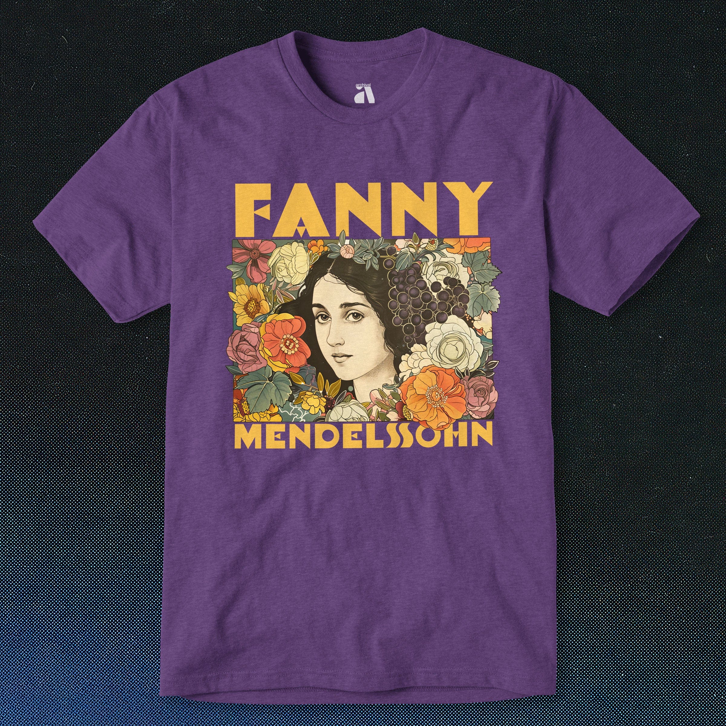 Fanny Mendelssohn: Illustrated T-Shirt - Image 7
