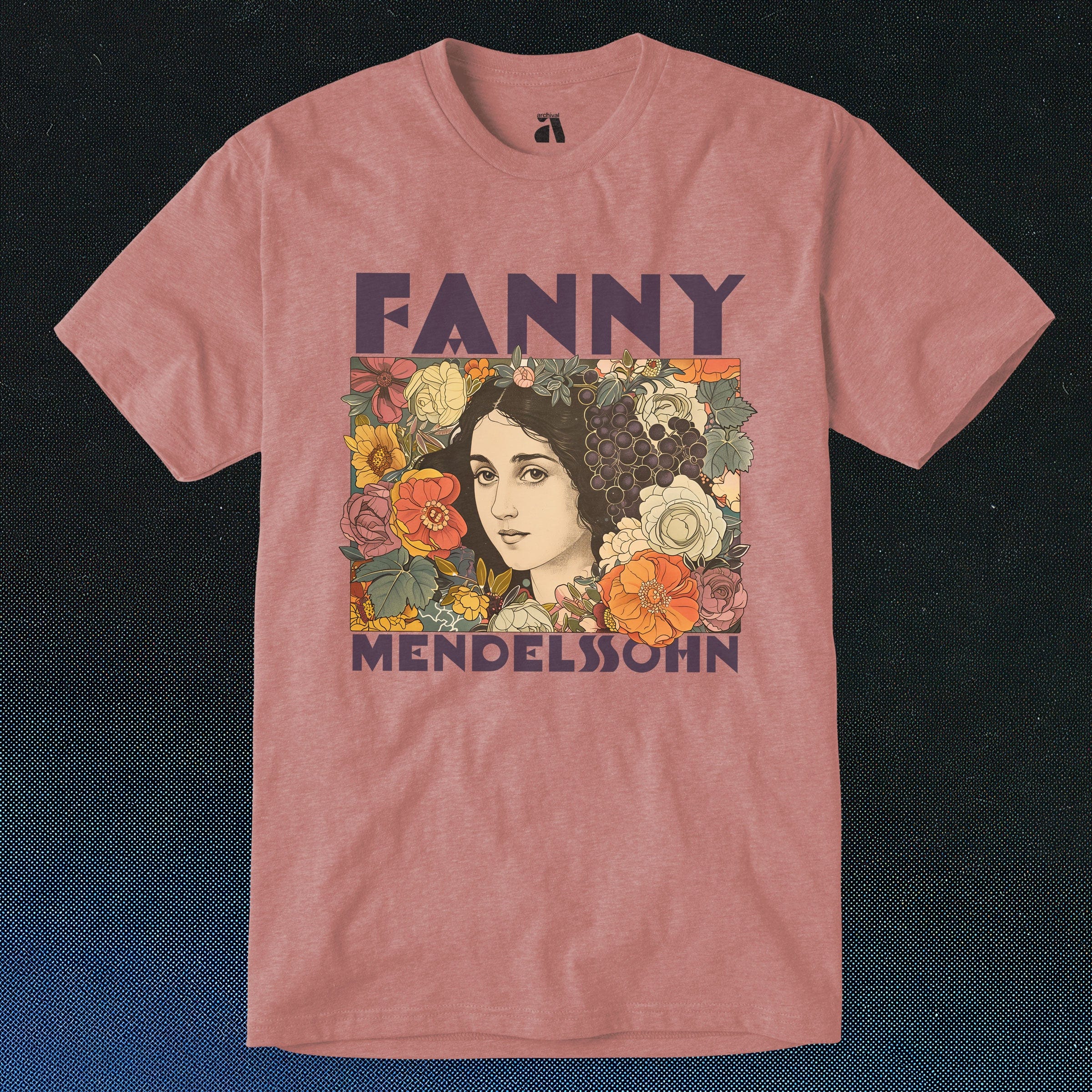 Fanny Mendelssohn: Illustrated T-Shirt - Image 9