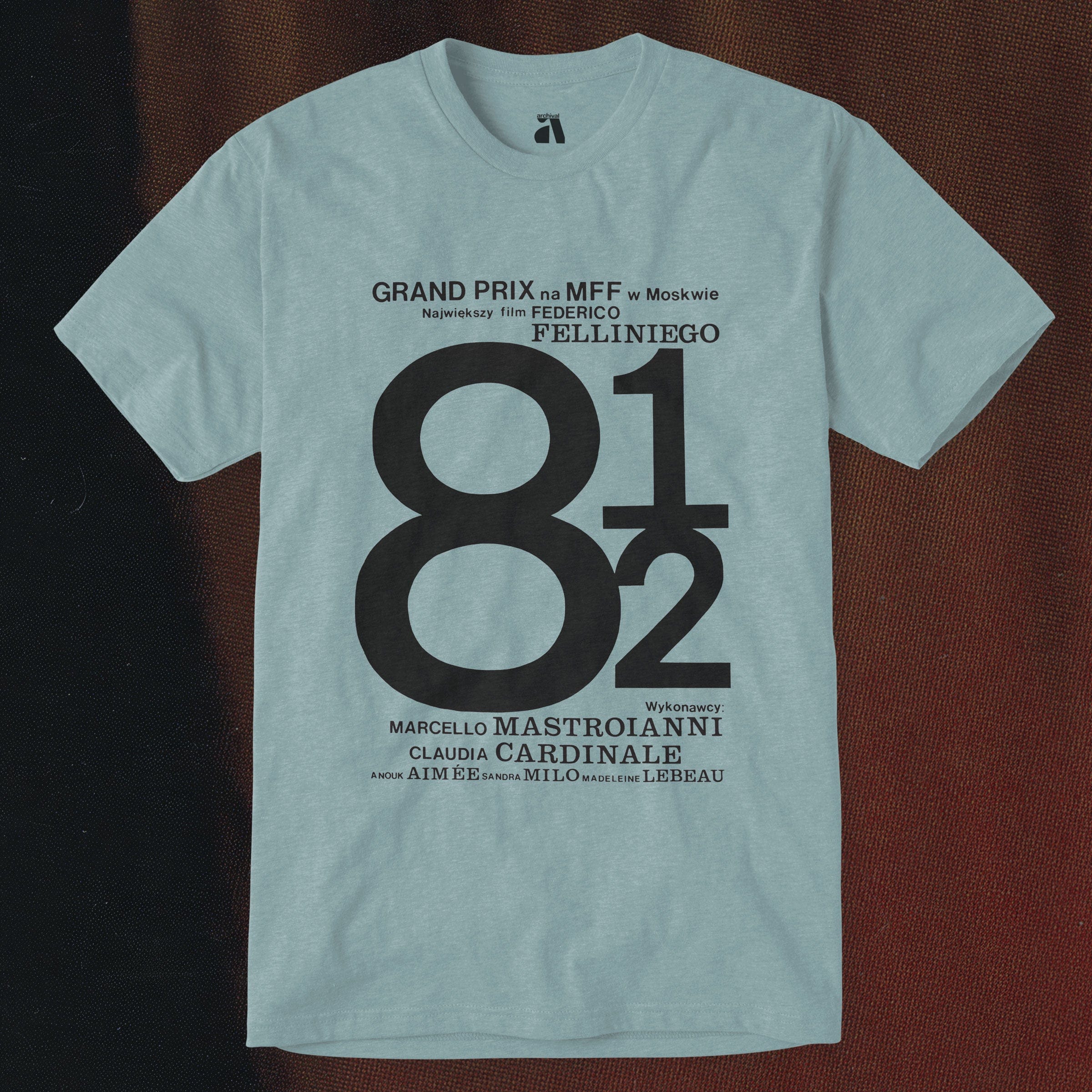Fellini: "8 1/2" Moscow Film Fest T-Shirt - Image 5