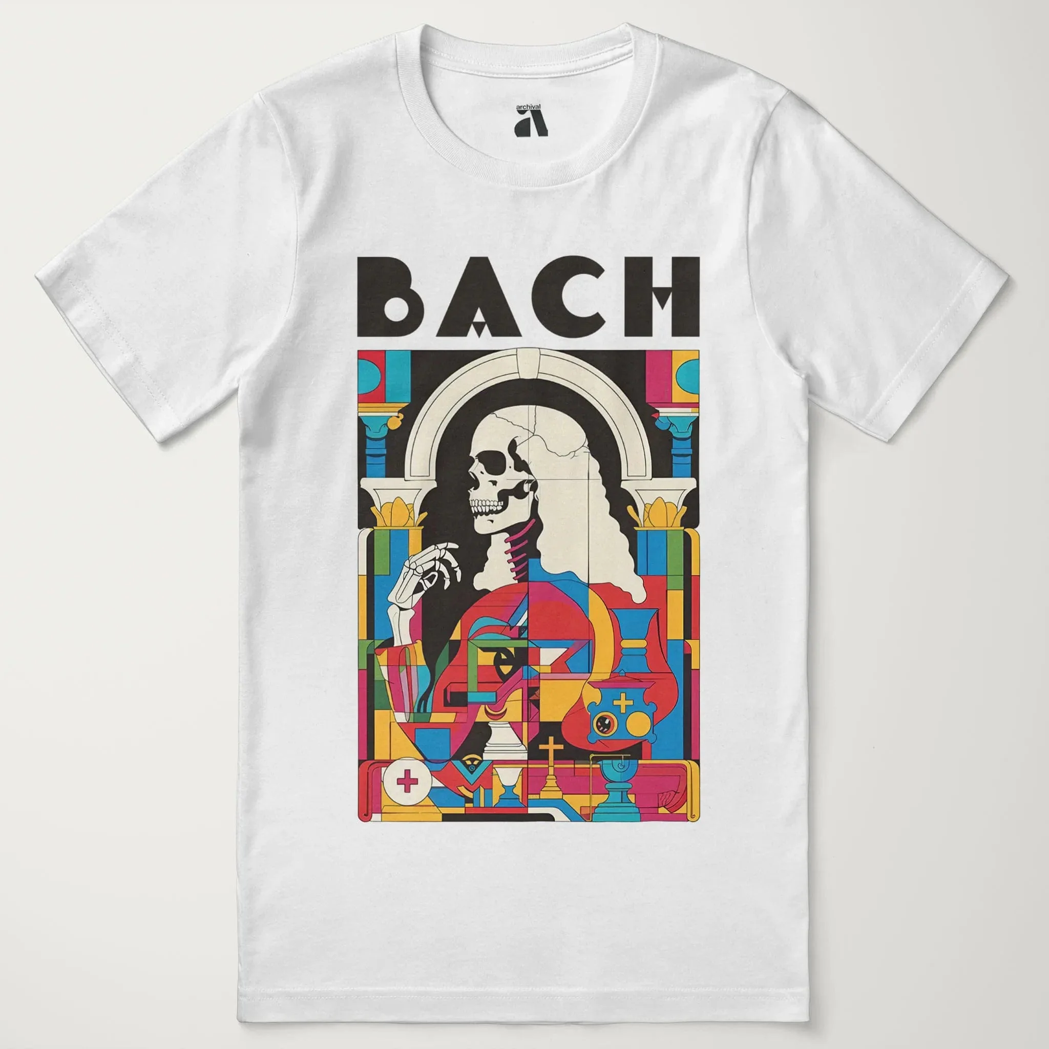 J.S. Bach: Skeleton T-Shirt - Image 49