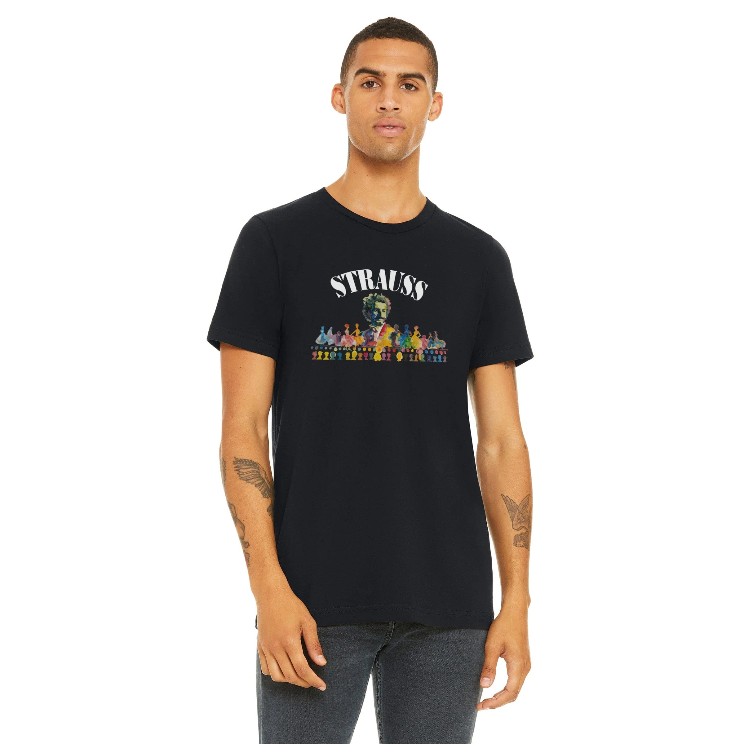 Johann Strauss: Illustrated T-Shirt - Image 2