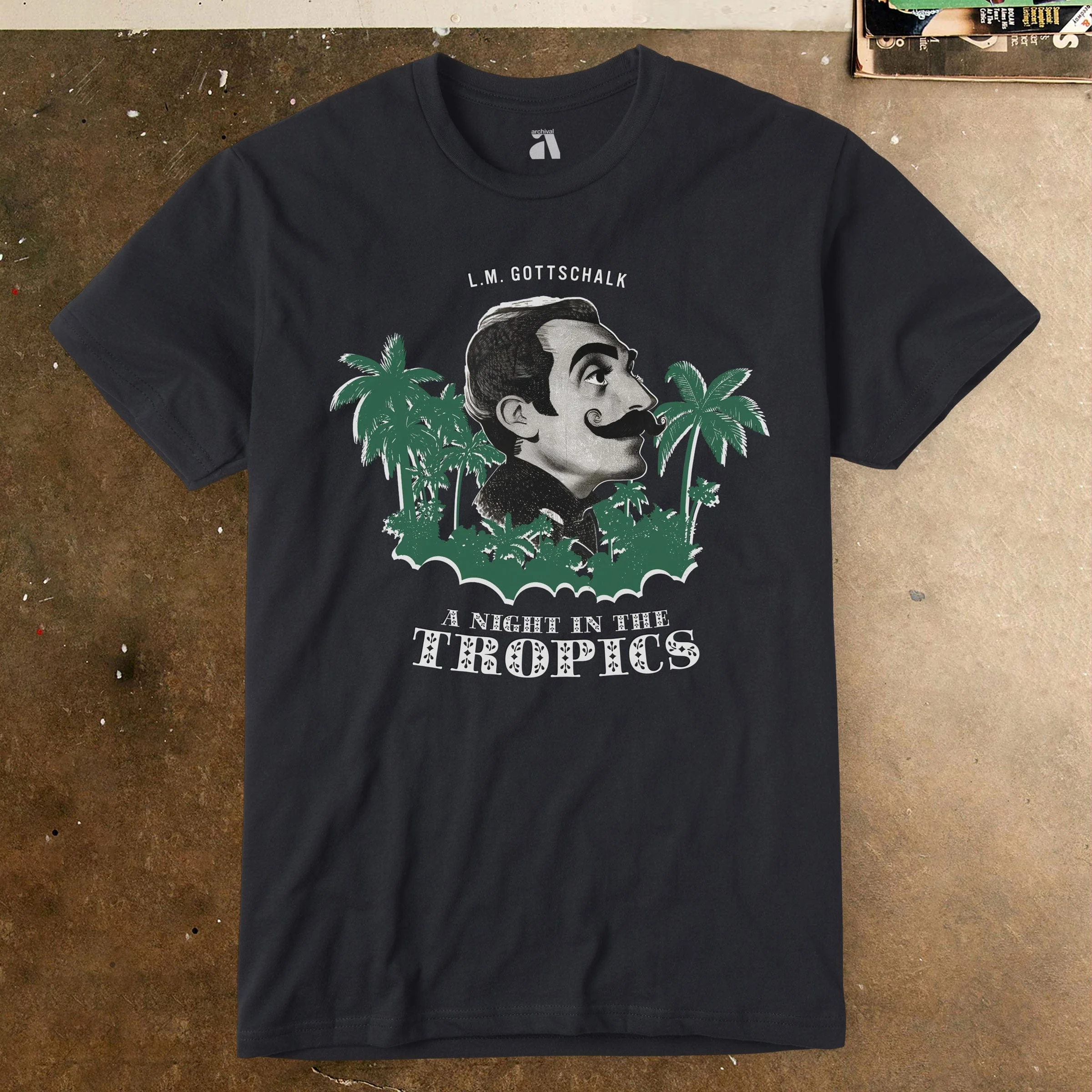L.M. Gottschalk: A Night in the Tropics T-Shirt - Image 13