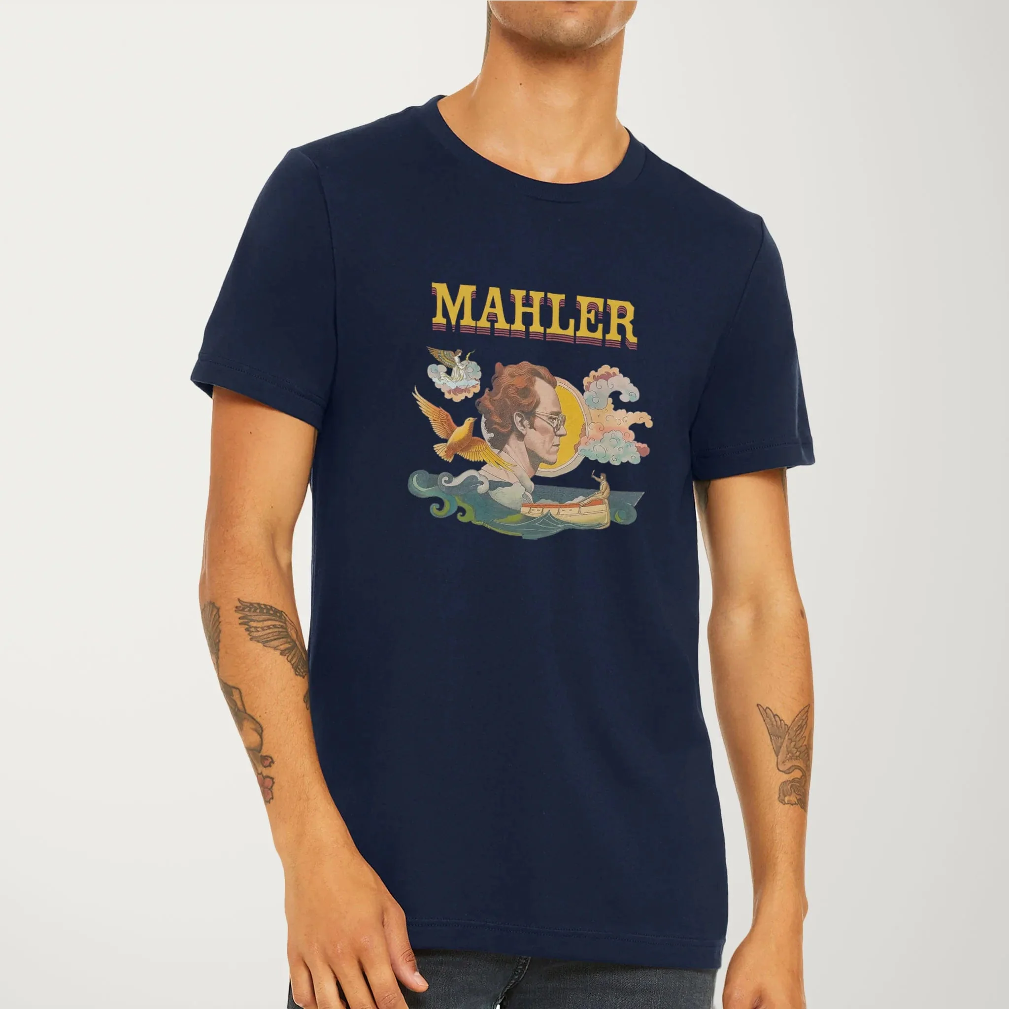 Mahler: Illustrated T-Shirt - Image 43