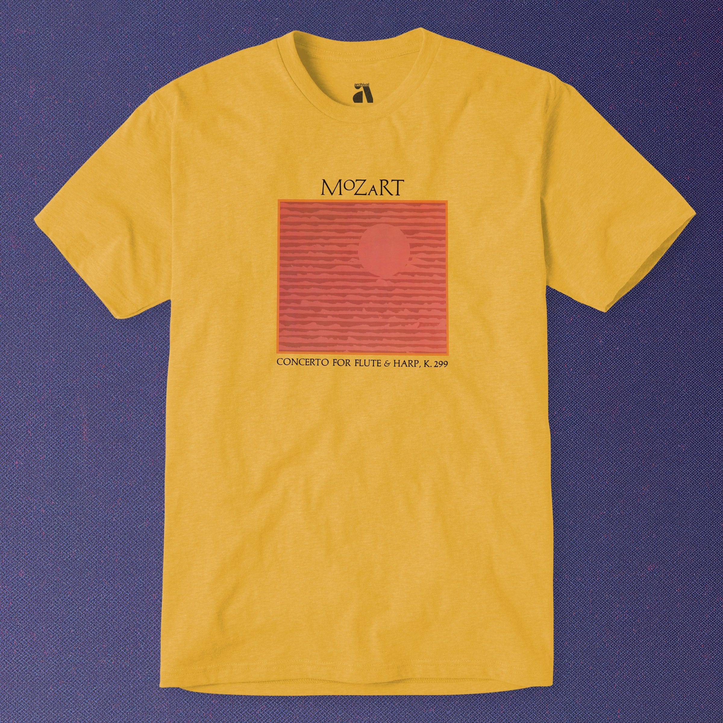 Mozart: Concerto for Flute & Harp T-Shirt - Image 3