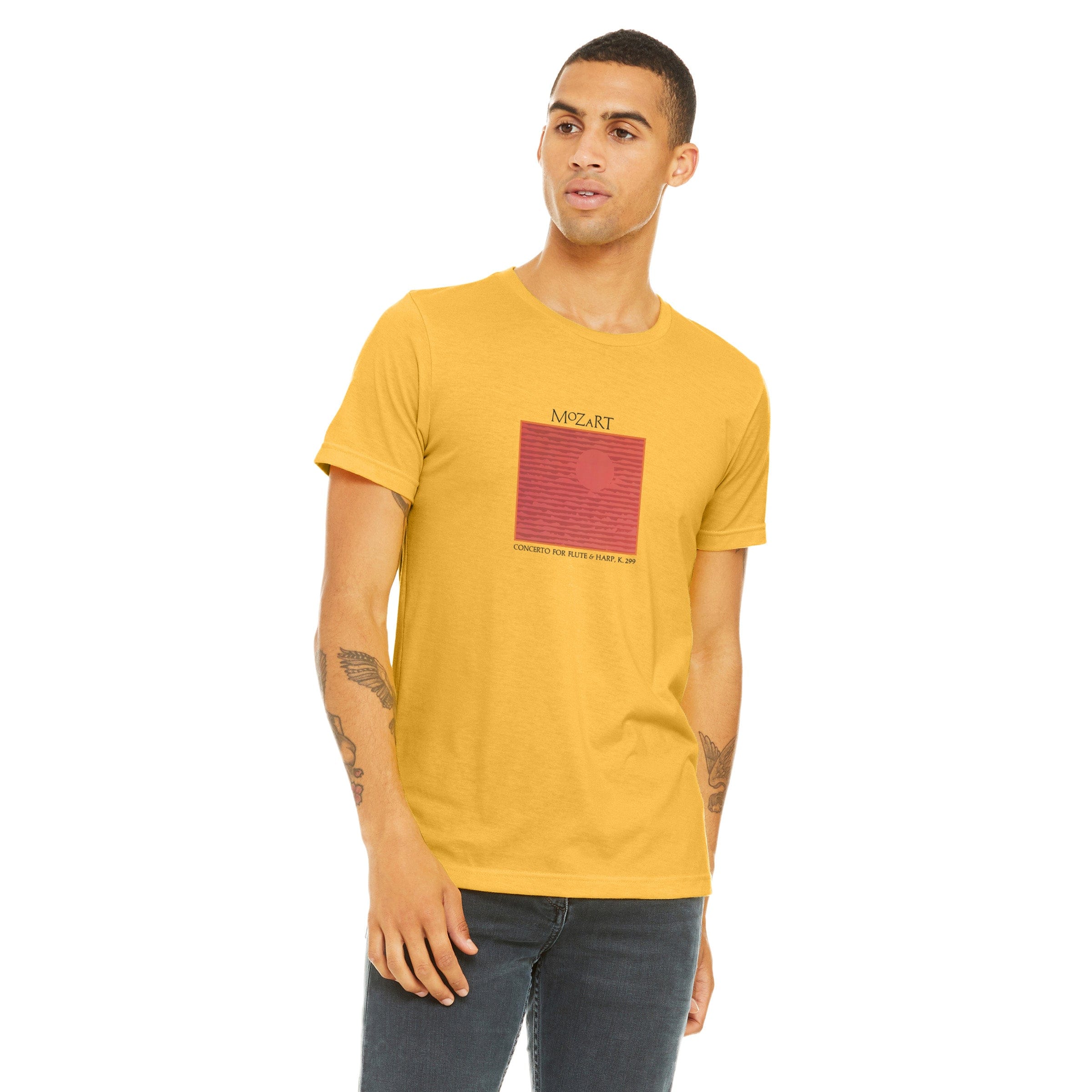 Mozart: Concerto for Flute & Harp T-Shirt - Image 4