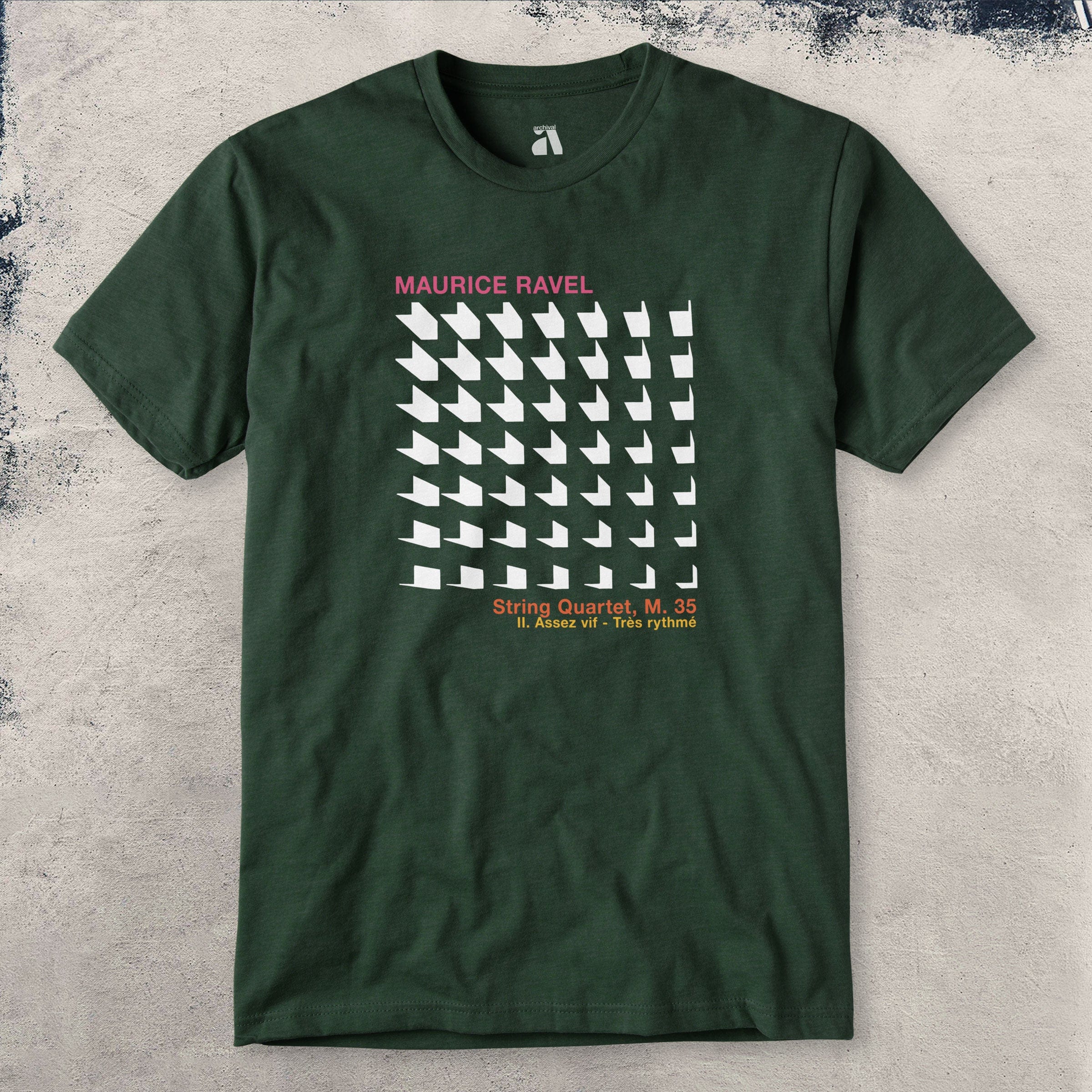 Ravel: String Quartet T-Shirt - Image 3
