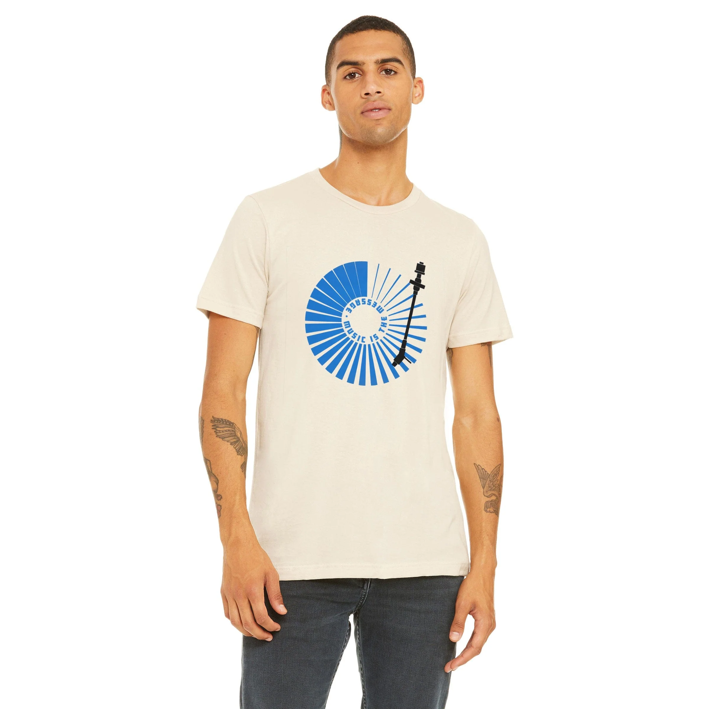Vinyl LP: Music is the Message T-Shirt - Image 8