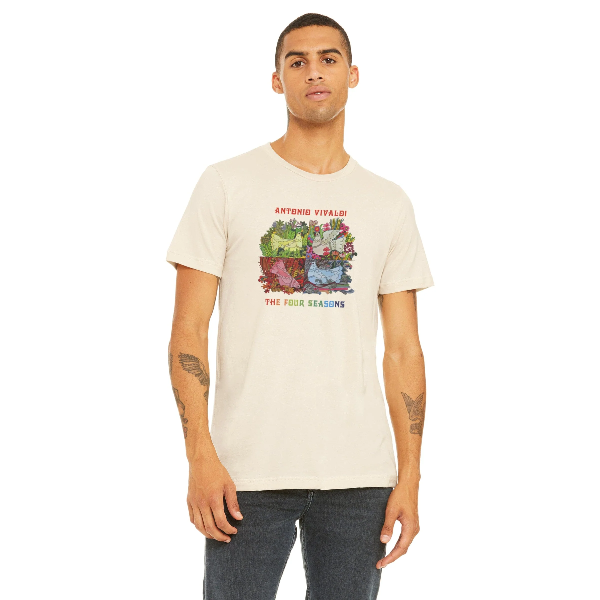 Vivaldi: The Four Seasons Illustrated T-Shirt - Image 2